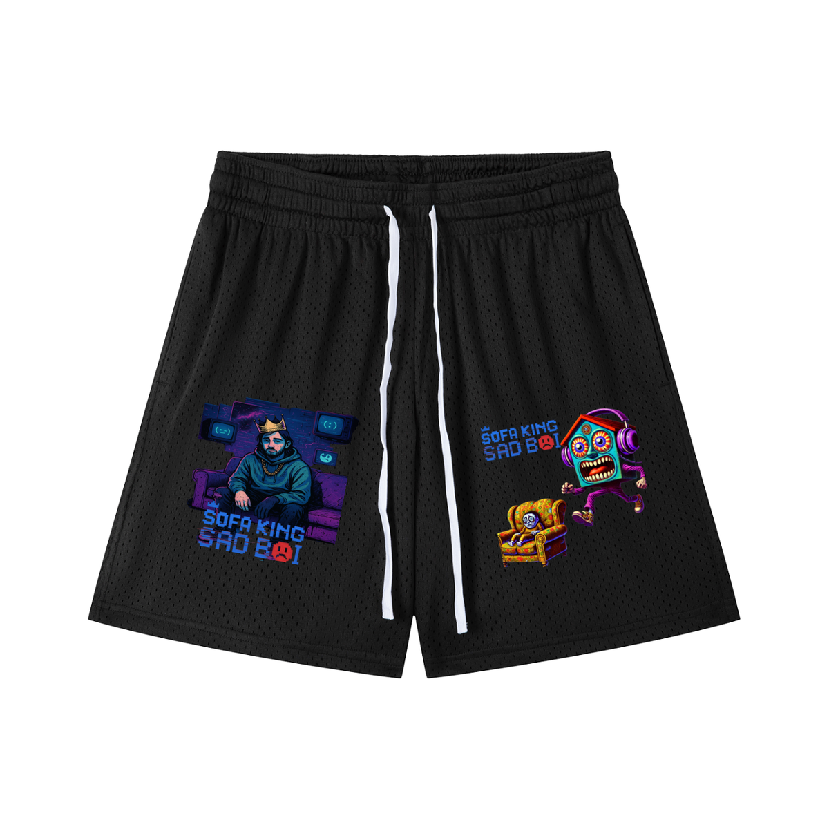 Mesh Drawstring Shorts product image