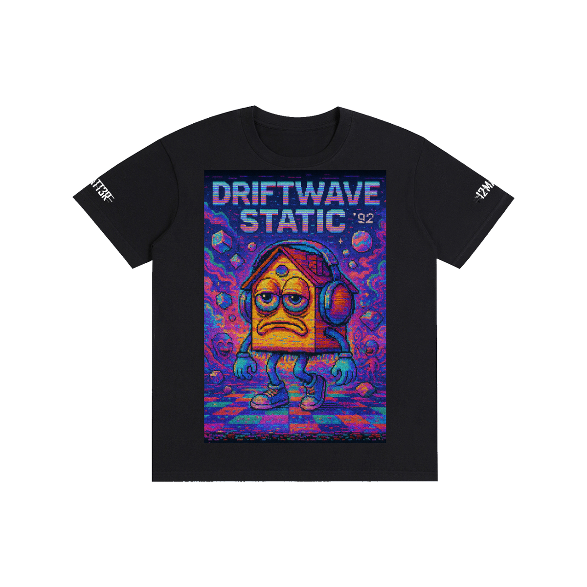 Driftwave Static ’92 Glitch Home Tee product image