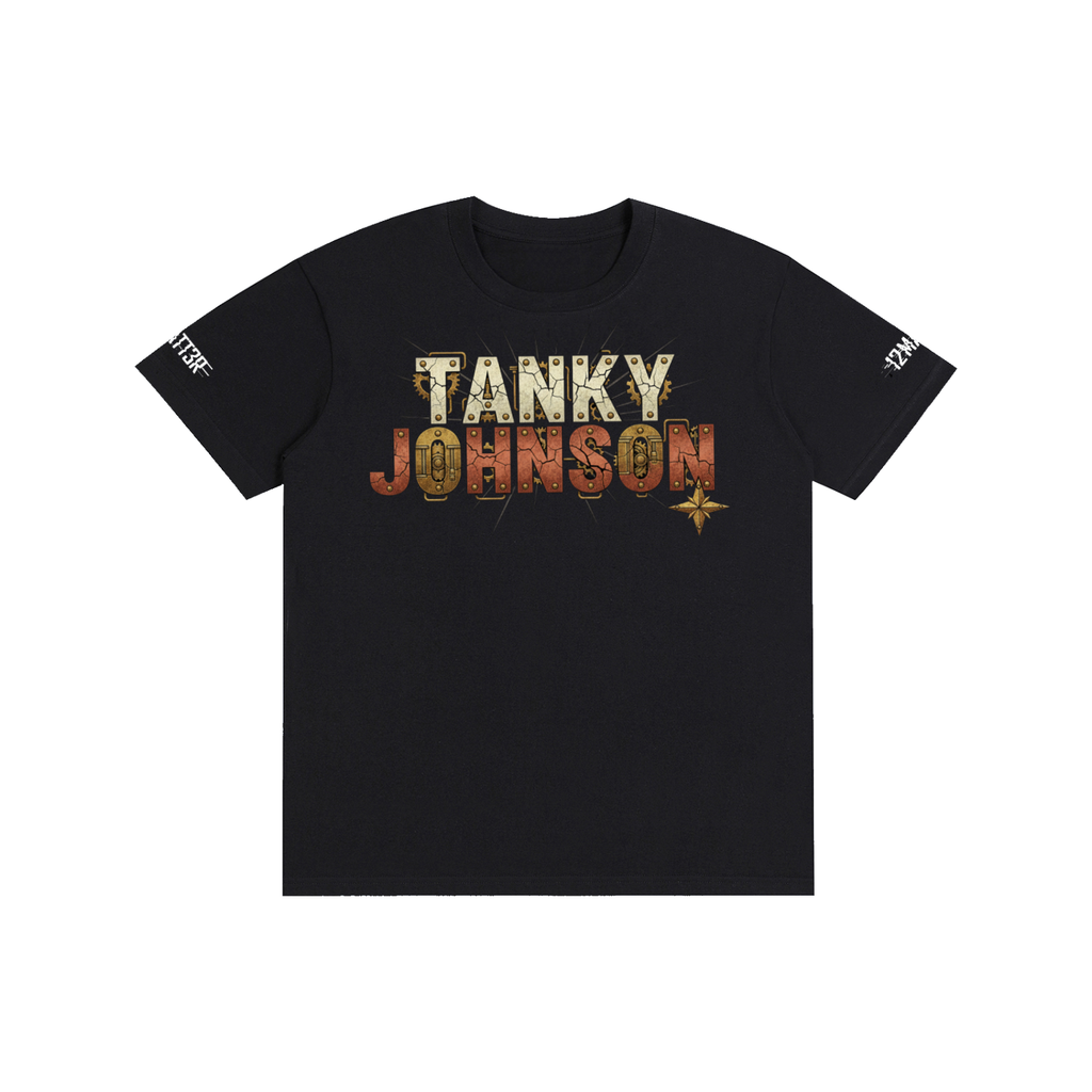 Tanky Johnson Gold Logo Tee product image