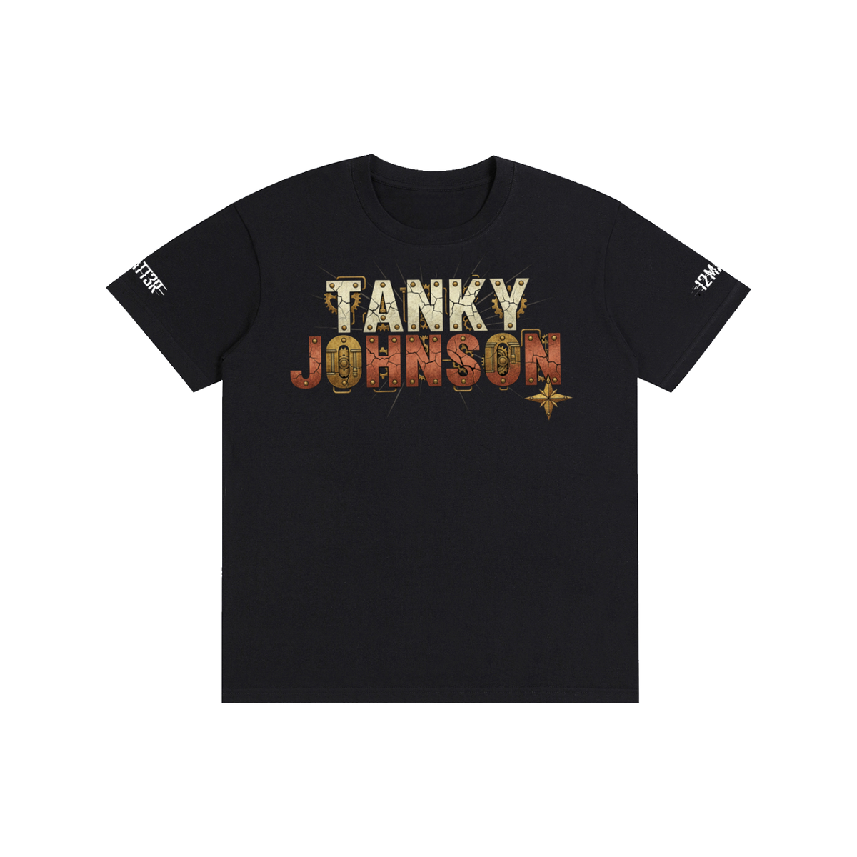 Tanky Johnson Gold Logo Tee product image
