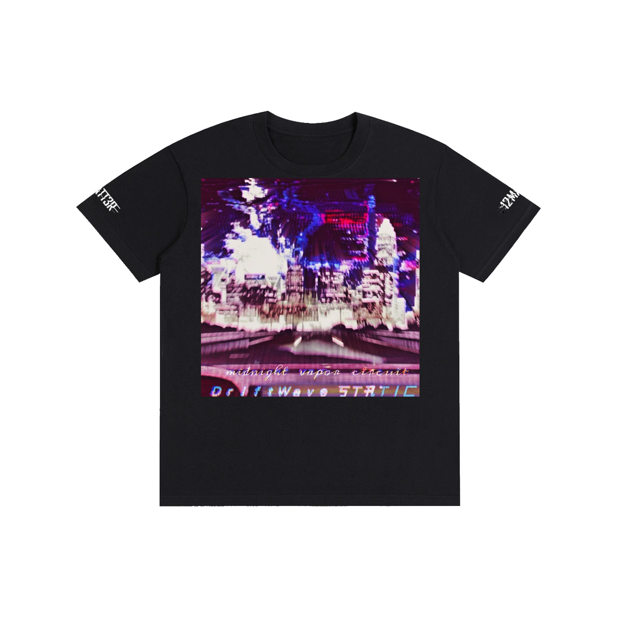 Driftwave Cityscape Neon Horizon Tee product image