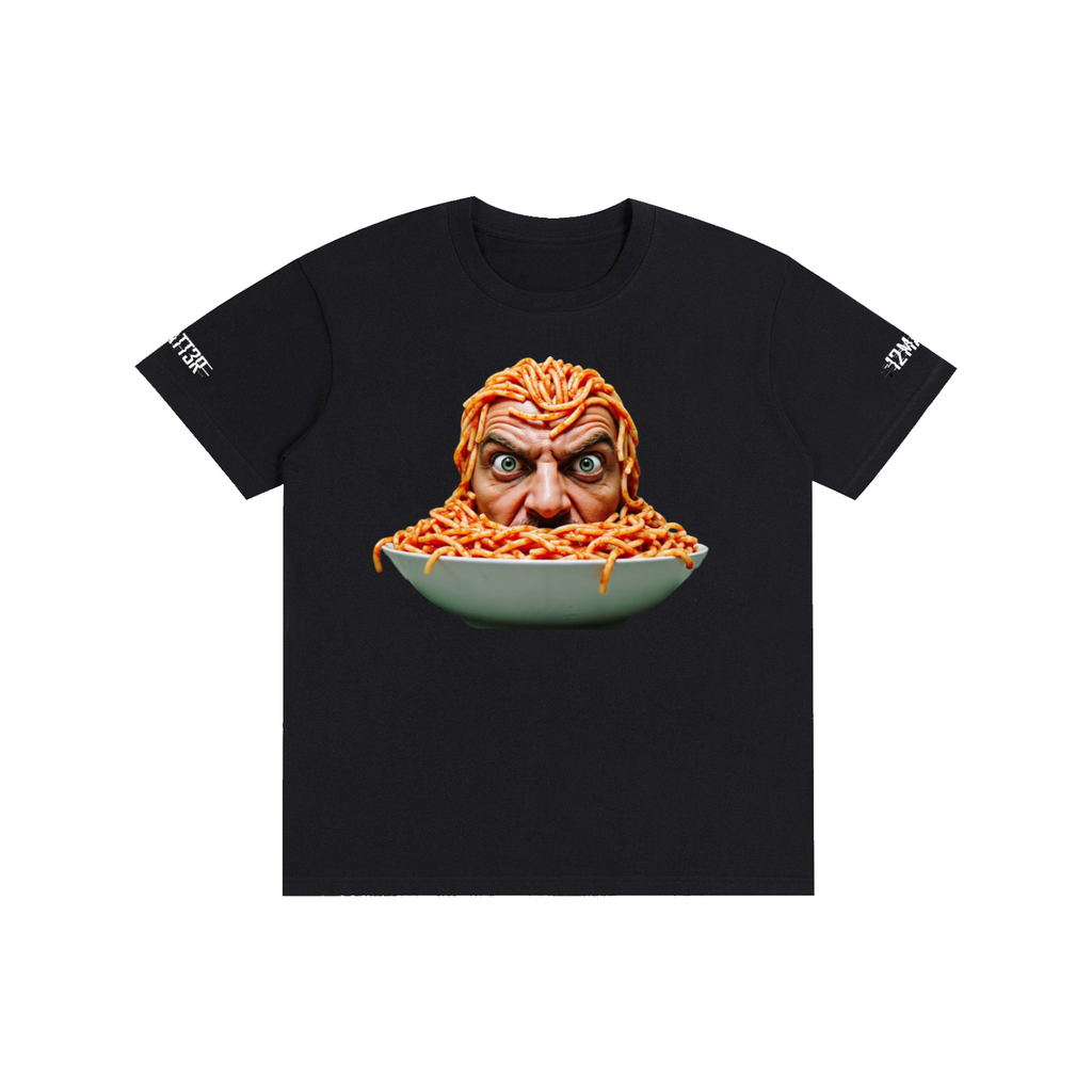 Surreal Noodle Face Graphic Tee product image